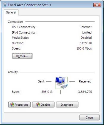 limited connectivity windows vista limited connectivity windows vista