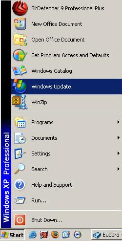 Windows XP Update — SI/ITS